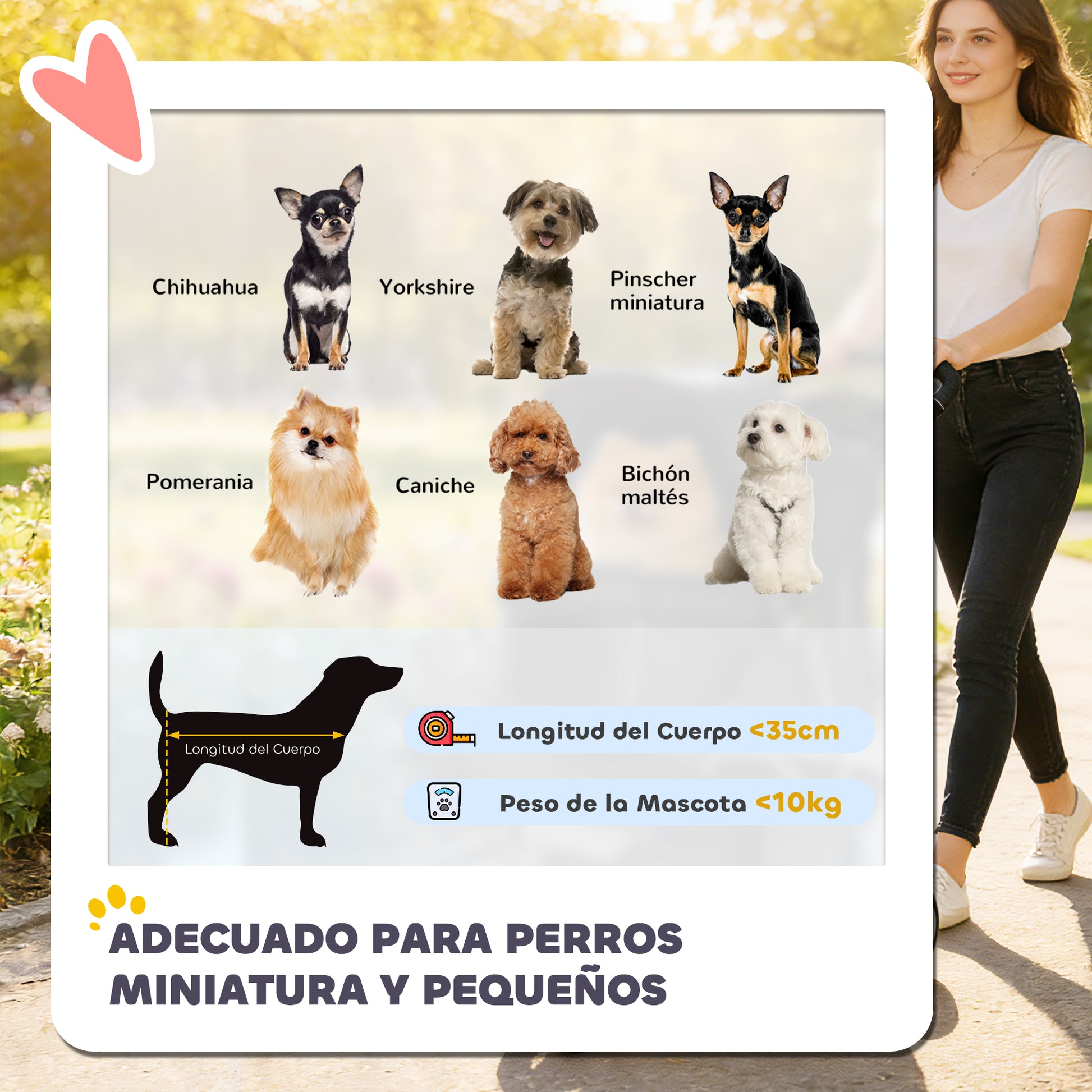 Pawhut Carrito Para Perros Plegable_3