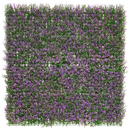 Jardín vertical sintético Lavanda Nortene 1x1 m