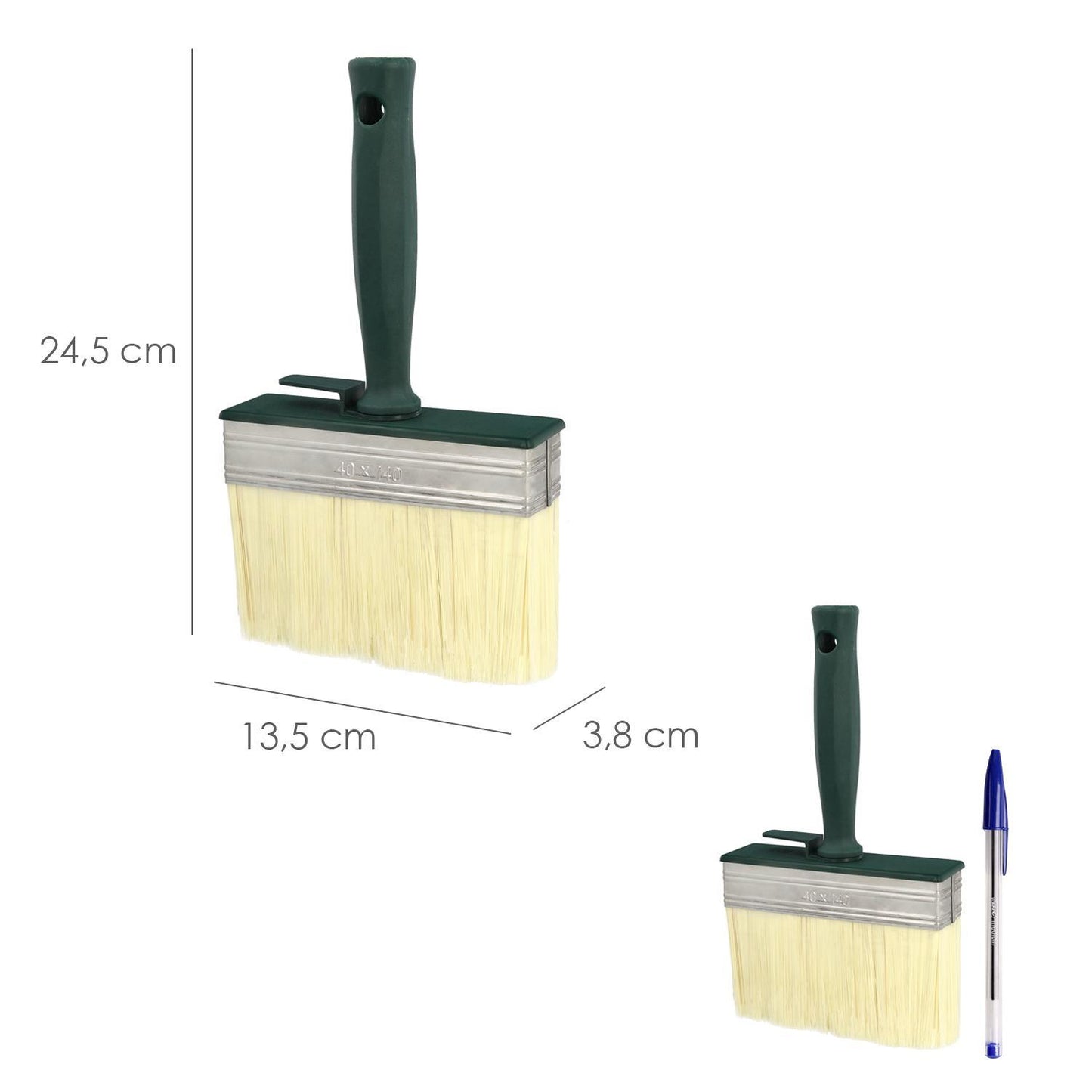 Brocha Profesional Techos Wolfpack 140x40 Mm._1