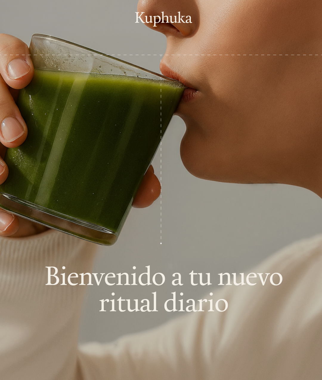 Suplemento Natural en polvo con mas de 70 ingredientes - 30 dosis - sabor Manzana/Vainilla - 411gr - Kuphuka_1