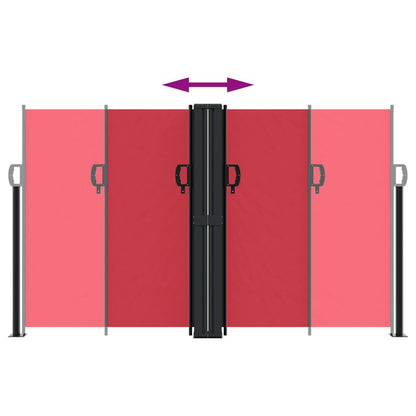 Vidaxl Toldo Lateral Retráctil Rojo 140x600 Cm_4