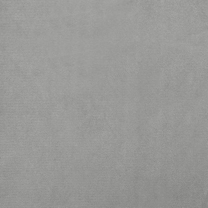 Cama Para Perros De Terciopelo Gris Claro 66x40x45 Cm / Vetonek_4