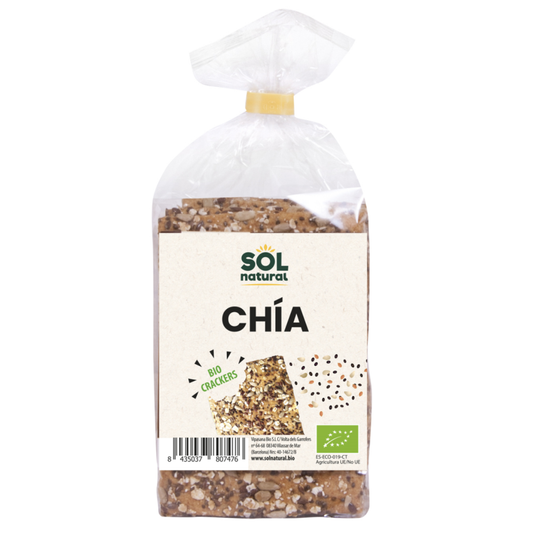 Crackers con semillas de Chía Bio Sol Natural 200g
