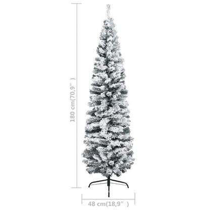 Vidaxl Árbol De Navidad Preiluminado Con Luces Y Bolas Verde 180 Cm_2