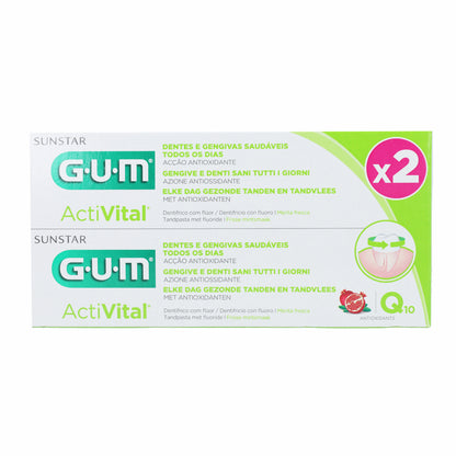 Activital duo pack gel dentífrico Gum 2x75ml