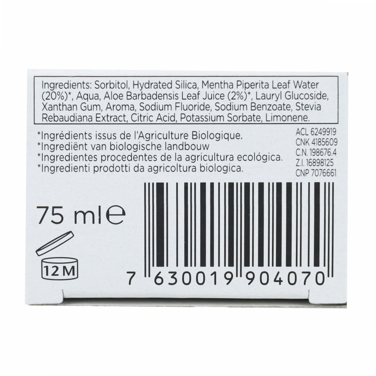 Bio gel dentífrico Gum 75ml
