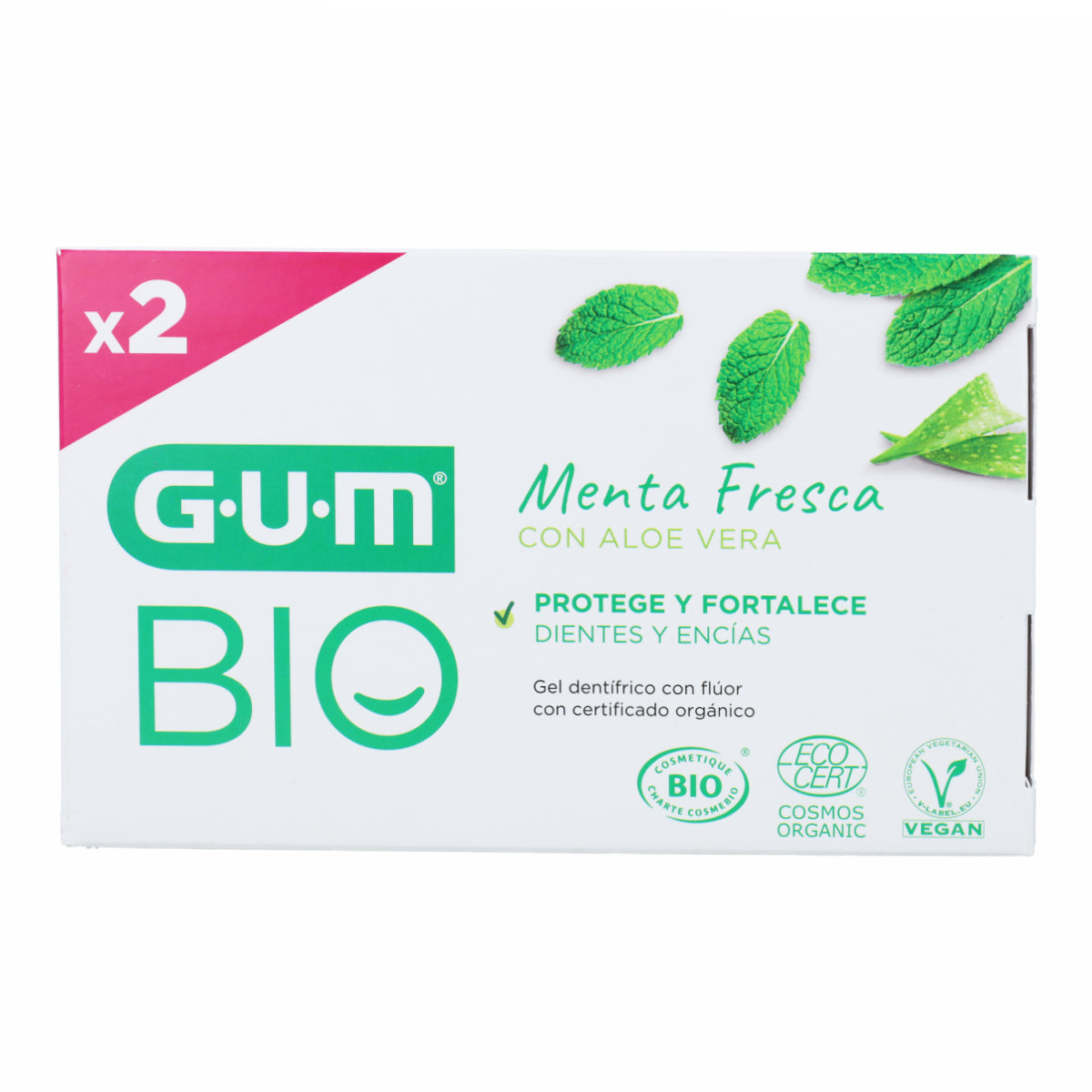 Bio duo pack gel dentífrico Gum 2x75ml