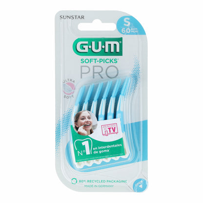 Soft-picks pro small Gum 60 uds