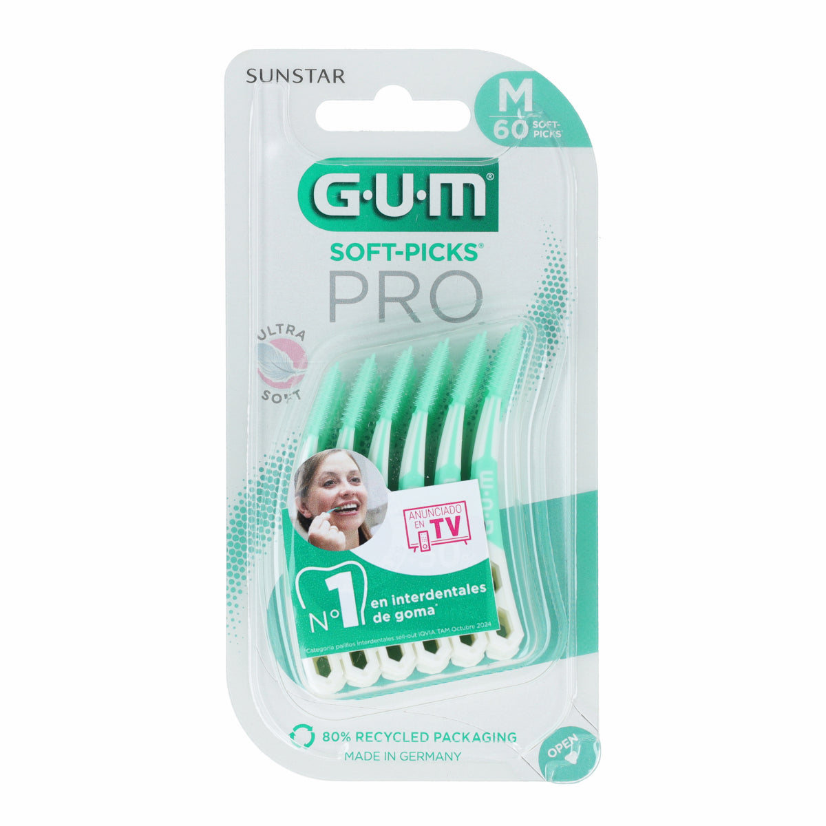 Soft-picks pro medium Gum 60 uds