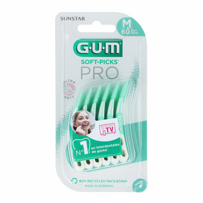Soft-picks pro medium Gum 60 uds