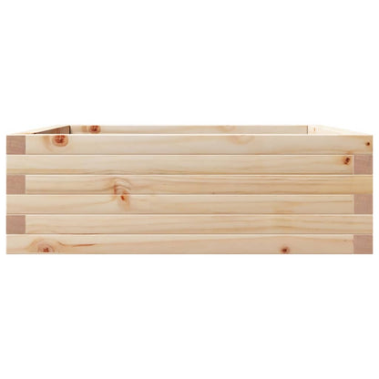 Jardinera De Madera Maciza De Pino 70x70x23 Cm_4