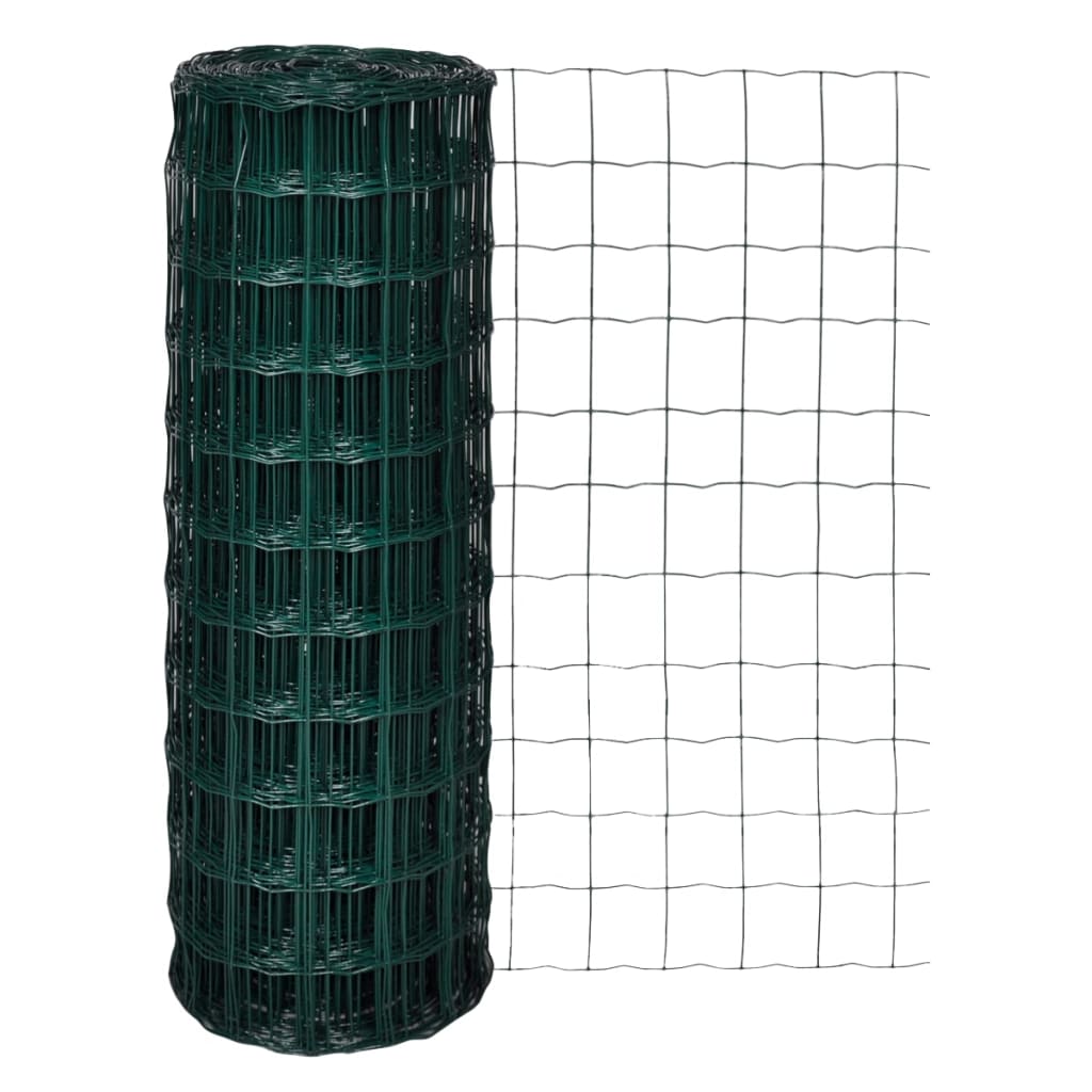 Set De Euro Valla Acero Verde 25x1,7 M / Vetonek_2