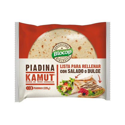 Piadina de Kamut Bio Biocop 225 g