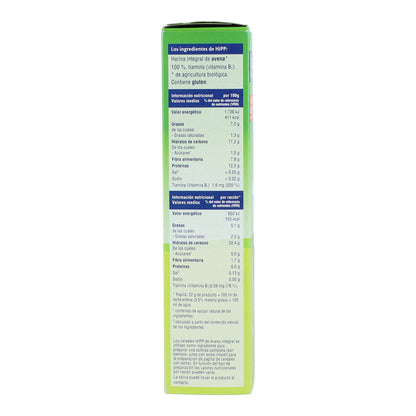 Avena 100% papilla de cereal BIO 200 g