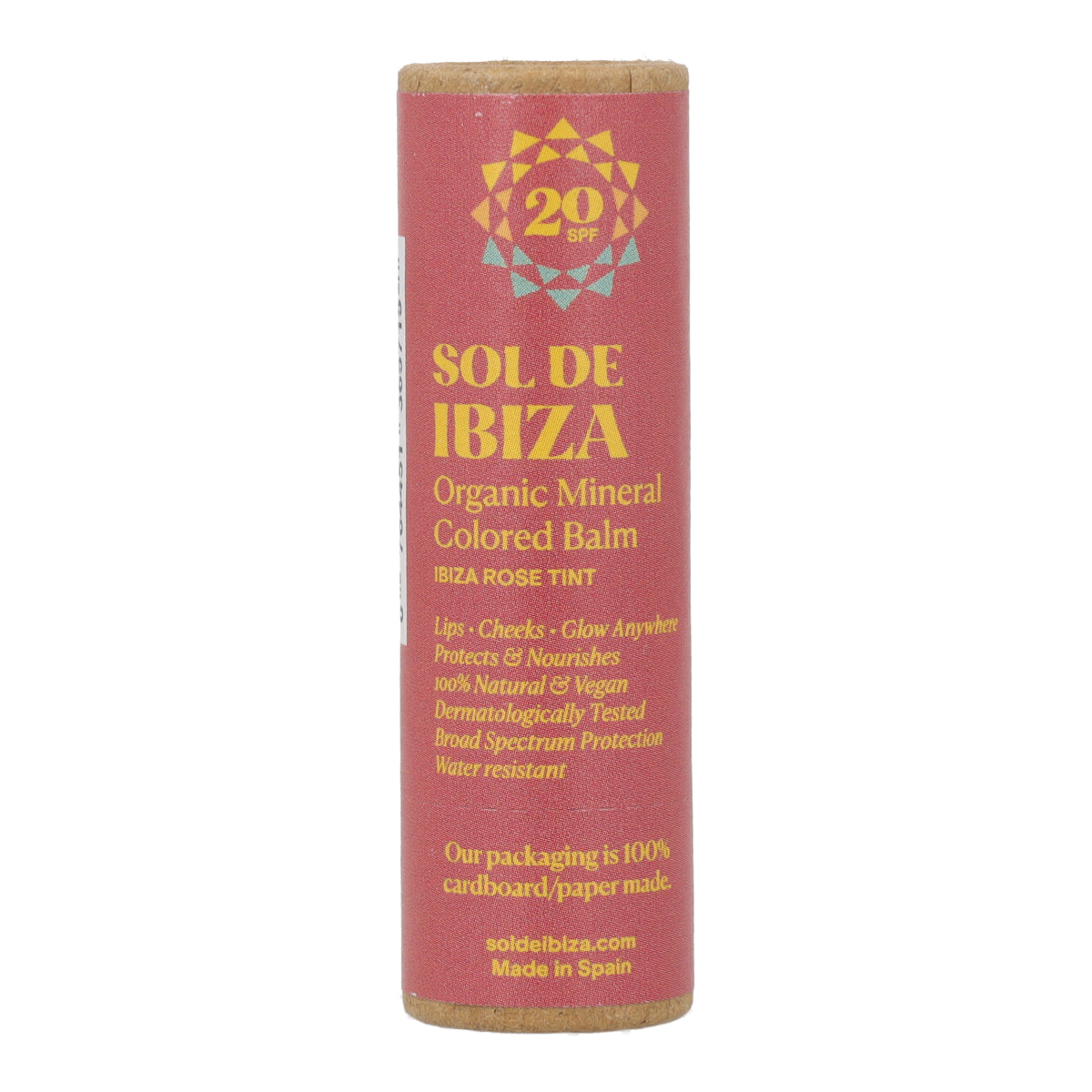 Bálsamo mineral con color SPF20: labios & mejillas Sol de Ibiza 7 g