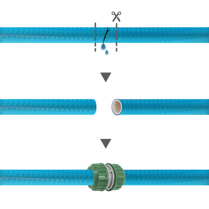 Reparador Manguera Plastico 1/2  Blister