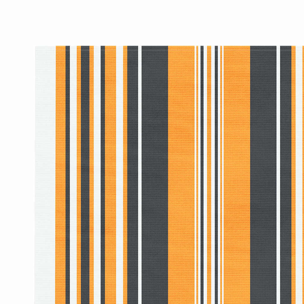 Tela De Repuesto Para Toldo Naranja Y Negro 5x3,5 M Poliéster_3