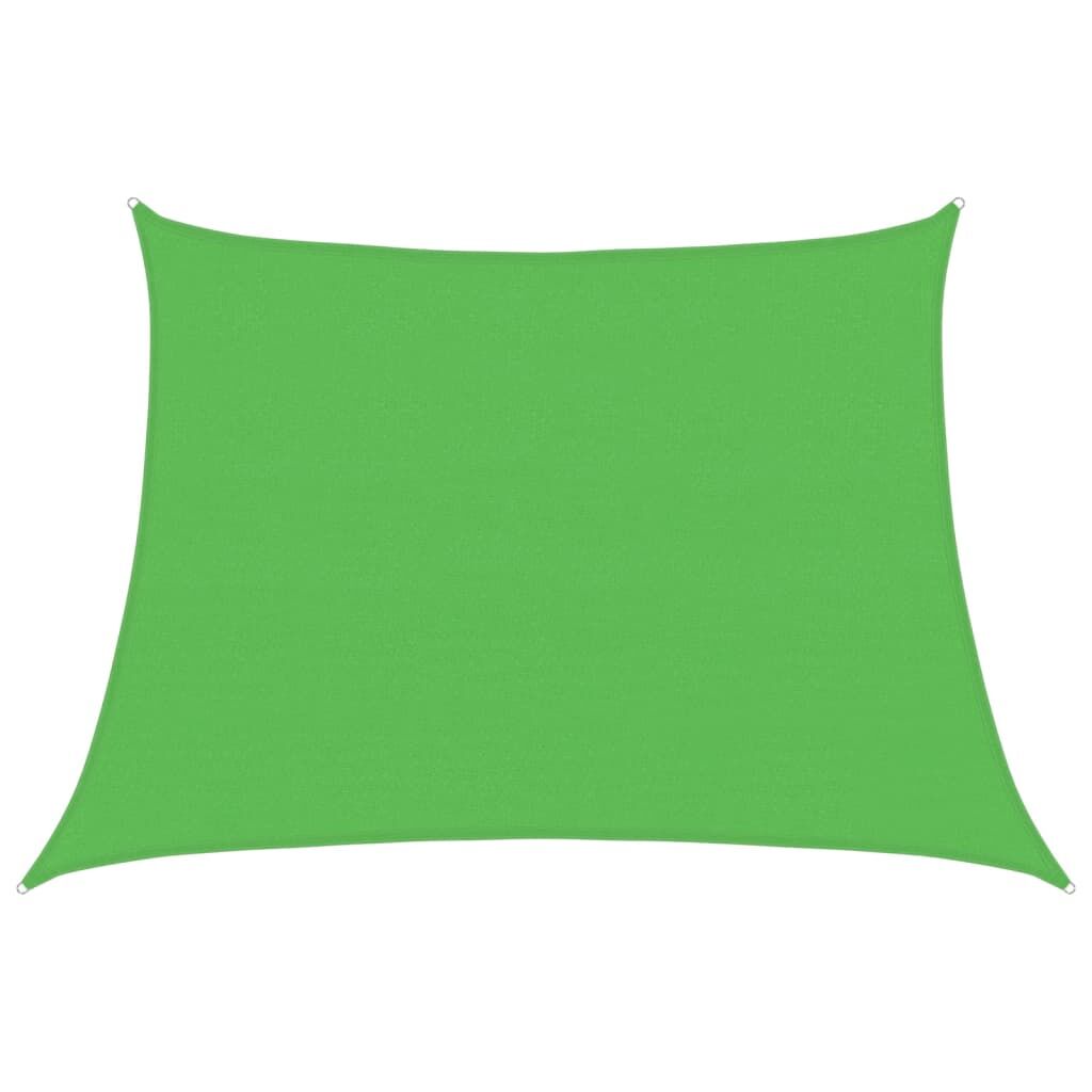 Vidaxl Toldo De Vela Hdpe Verde Claro 160 G/m² 4/5x3 M_0