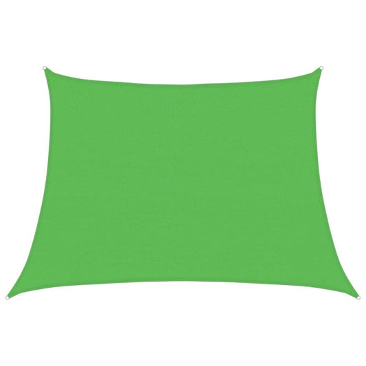 Vidaxl Toldo De Vela Hdpe Verde Claro 160 G/m² 4/5x3 M_0