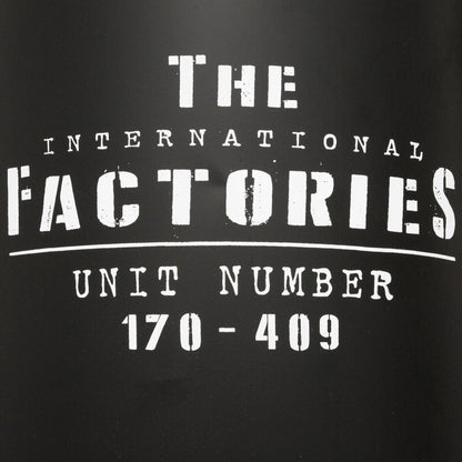 Puf Canister joao, Metal Y Madera, Negro