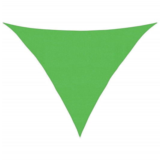 Vidaxl Toldo De Vela Hdpe Verde Claro 160 G/m² 4x4x5,8 M_0