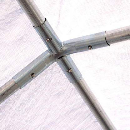 Outsunny Carpa 4x4x2,8m Acero Galvanizado Pabellon Carpas Boda Gazebo Cenador_3