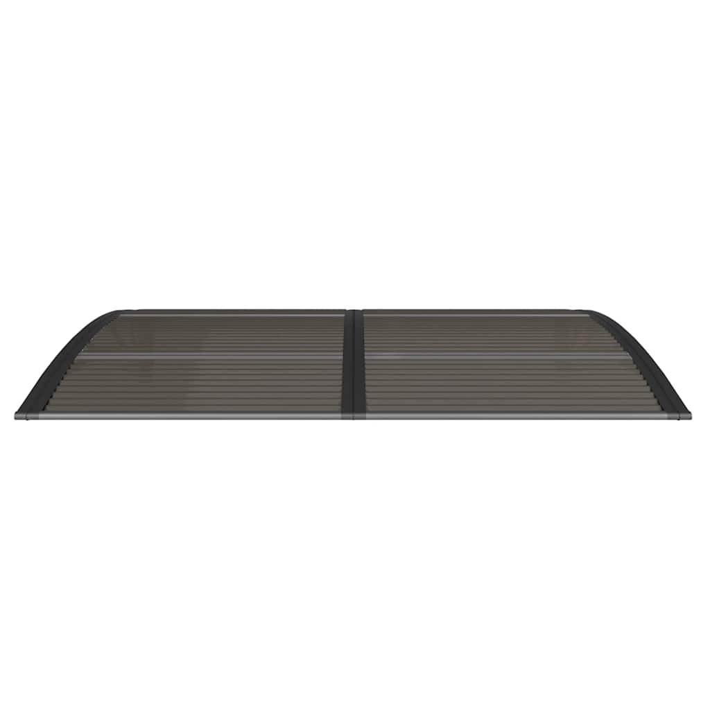 Marquesina De Puerta Policarbonato Negro 150x100 Cm_3