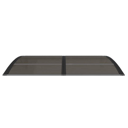 Marquesina De Puerta Policarbonato Negro 150x100 Cm_3