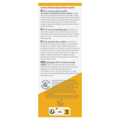 Protector solar Cara y zonas delicadas en bálsamo SPF50 Bioregena, 40 ml