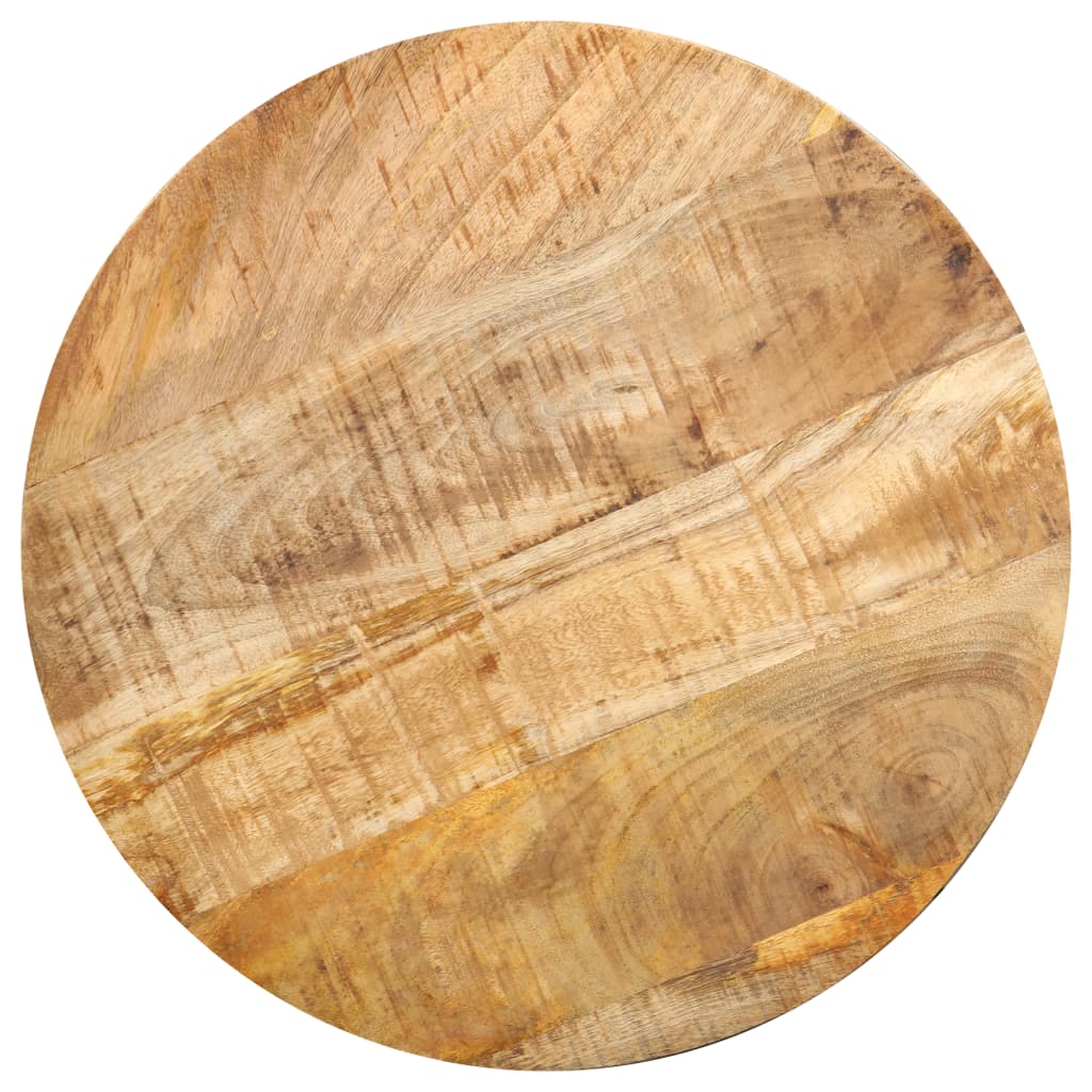 Mesa De Centro De Madera Maciza De Mango 43x55 Cm_3