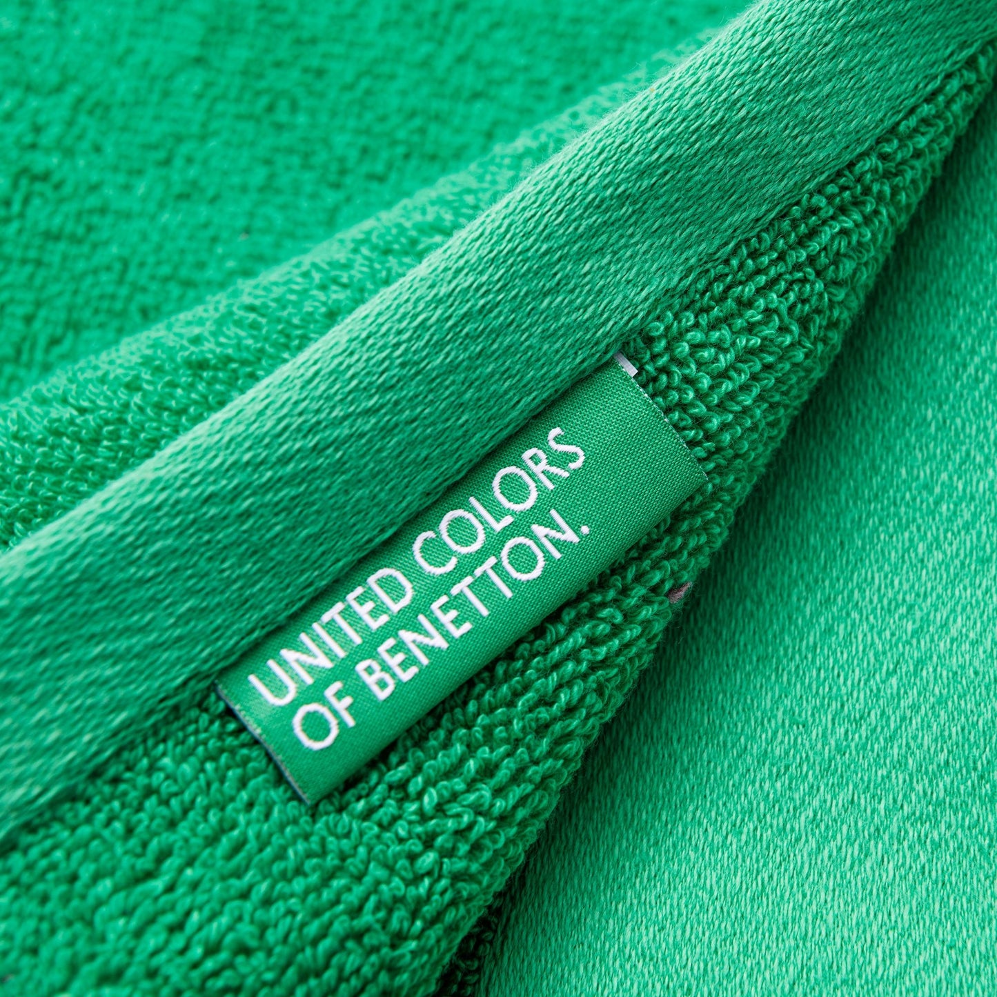 Toalla 50x90cm Algodón Orgánico 450gsm Verde Be_4