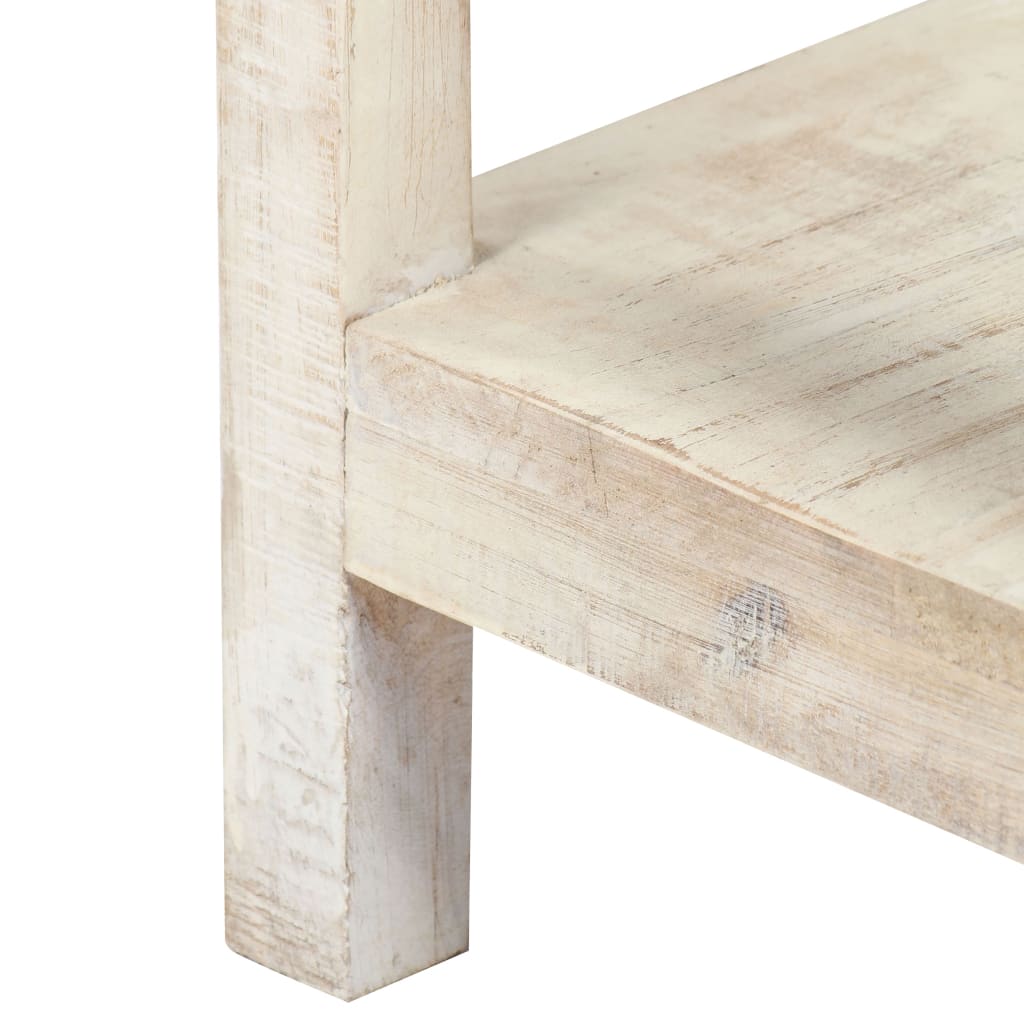 Mesa Consola De Madera Maciza De Mango 120x35x75 Cm_2