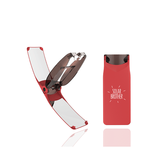 Encendedor De Fuego Solar Suncase Gear (rojo)_0