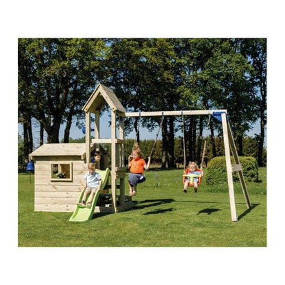 Parque Infantil Masgames Lookout M Con Columpio Doble.