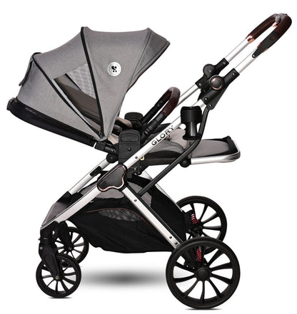 Carrito De Bebé Trio Glory Hasta 22 Kg Opaline Grey_2