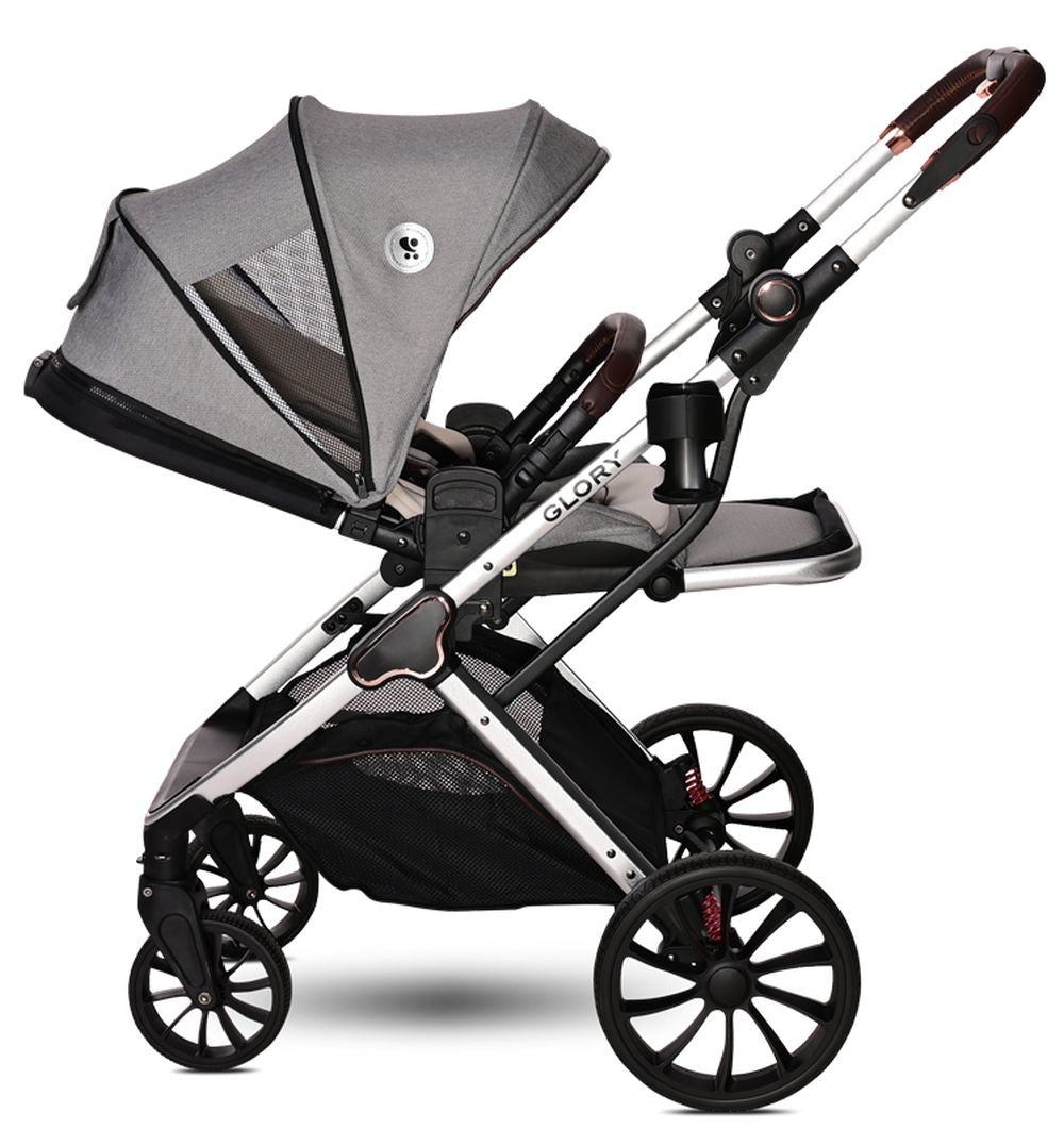 Carrito De Bebé Duo Glory Hasta 22 Kg Opaline Grey_4