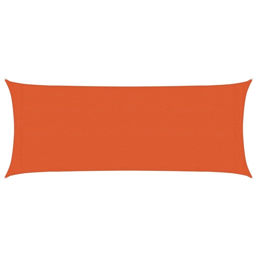 Vidaxl Toldo De Vela Hdpe Naranja 160 G/m² 2x5 M_0