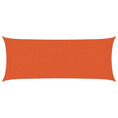 Vidaxl Toldo De Vela Hdpe Naranja 160 G/m² 2x5 M_0