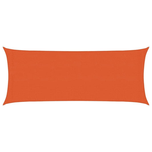 Vidaxl Toldo De Vela Hdpe Naranja 160 G/m² 2x5 M_0