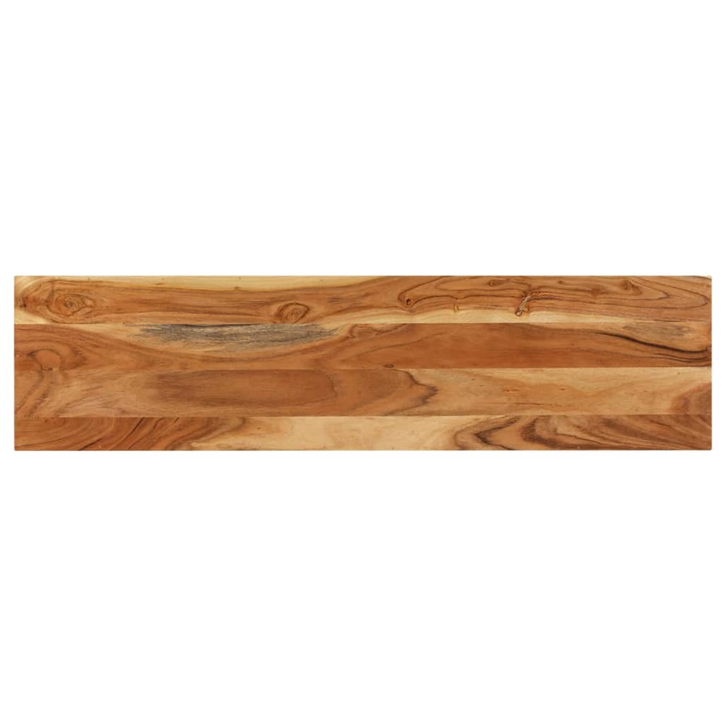 Mesa Consola De Madera Maciza De Acacia 120x30x75 Cm_2