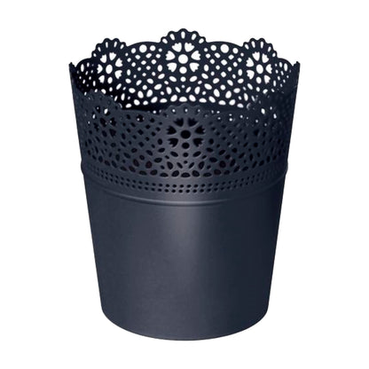 Maceta Lace , Dimensiones (mm) 135x135x155, Color Antracita