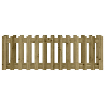 Arriate Elevado Jardín Valla Madera Impregnada Pino 150x50x50cm_4