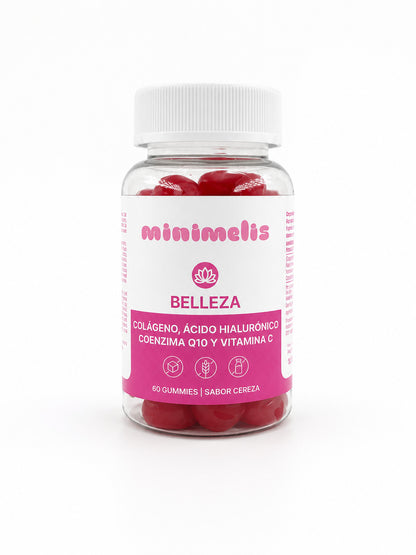 Gominolas Para El Cuidado De La Piel Colageno Ac. Hialurónico Q10 Sabor Cereza 60 Ud_0