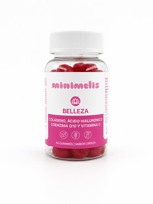 Gominolas Para El Cuidado De La Piel Colageno Ac. Hialurónico Q10 Sabor Cereza 60 Ud_0