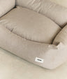 Cafide Cama De Material Reciclado Para Perro Con Tejido Basic Beige. Modelo Snozy.