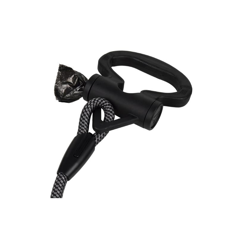 Correa De Cuerda De Nylon Con Dispensador De Bolsas Para Perros 1,2 X 120 Cm_2