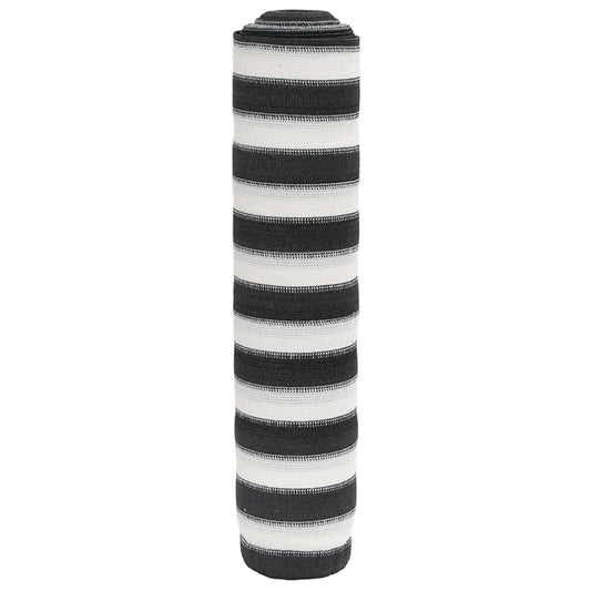Vidaxl Red De Privacidad Hdpe Gris Antracita Blanco 1,5x25 M 195 G/m²_0