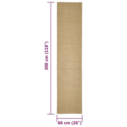 Vidaxl Alfombra De Sisal Para Rascador 66x300 Cm_2