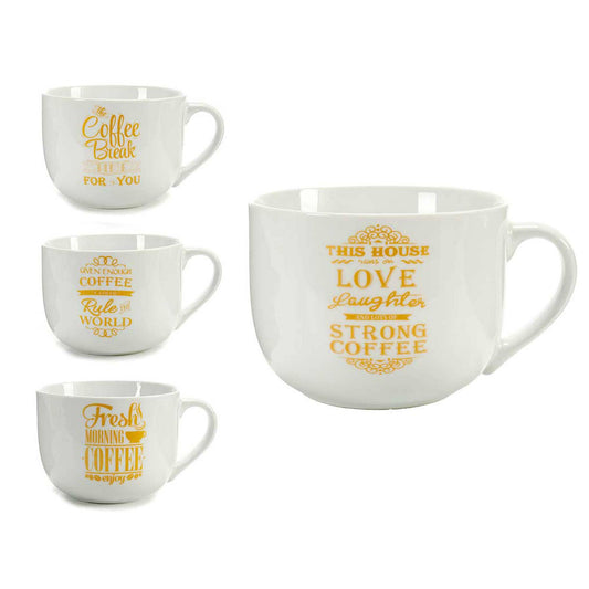 Tazon Asa Coffee Oro 4 Mod Surtido Colección Vessia_0