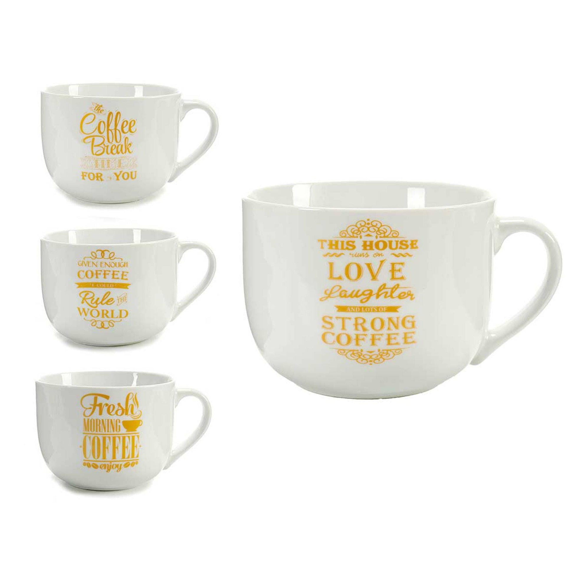 Tazon Asa Coffee Oro 4 Mod Surtido Colección Vessia_0